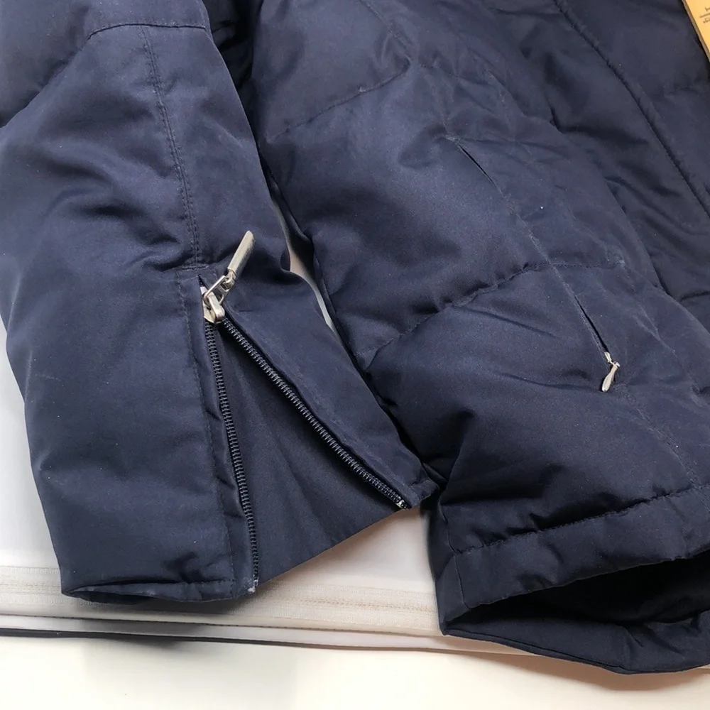 Copper Key Puffer Jacket Girls Size M(10/12) Navy Blue Ski/Winter Coat